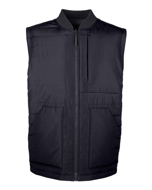 Load image into Gallery viewer, Harriton M776 Unisex Dockside Interactive Reversible Freezer Vest - Black/ Dark Charcoal