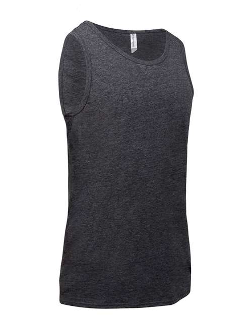 Load image into Gallery viewer, Threadfast Apparel 102C Unisex Tri-Blend Tank Top - Black Triblend