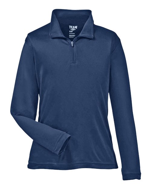 Load image into Gallery viewer, Team 365 TT31Y Youth Zone Performance Quarter-Zip Pullover - Sport Dark Navy