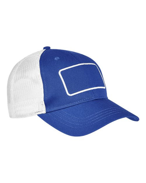 Load image into Gallery viewer, Big Accessories BA656T Patch Trucker Cap