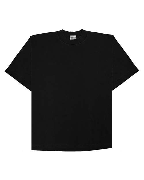 Load image into Gallery viewer, Unisex Garment-Dyed Reverse T-Shirt - Black