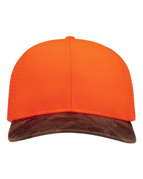 Load image into Gallery viewer, DRI DUCK 3466 Covert Trucker Cap - Blaze