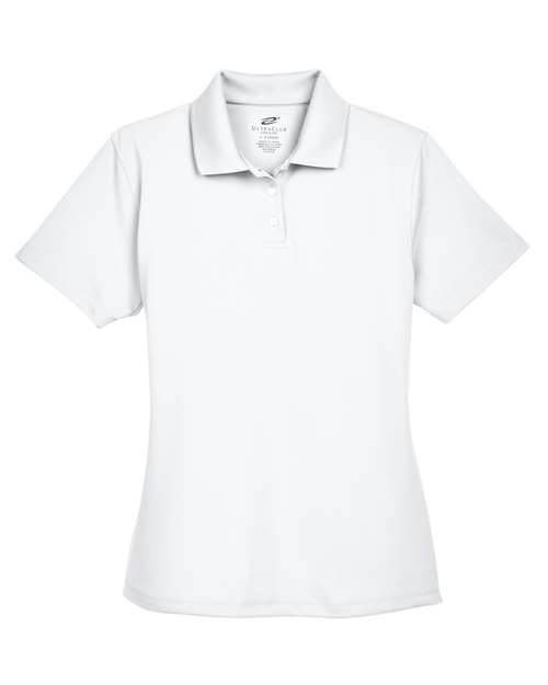 Load image into Gallery viewer, UltraClub 8445L Women's Cool & Dry Stain-Release Performance Polo - White