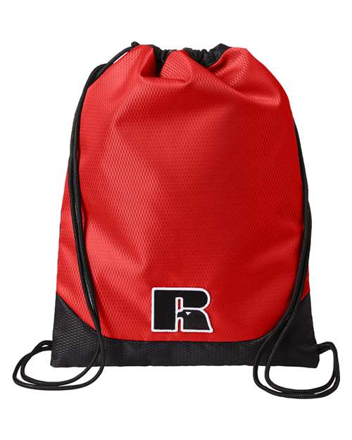 Load image into Gallery viewer, Russell Athletic UB84UCS Lay-Up Carrysack Drawstring Bag - Red