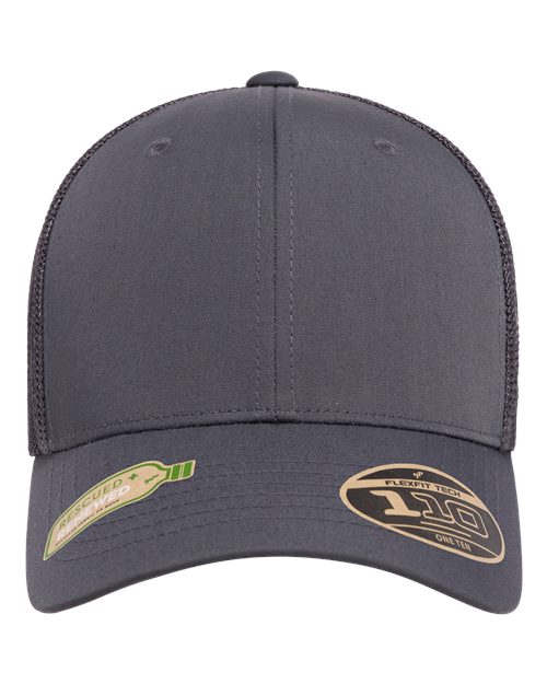 Load image into Gallery viewer, Flexfit 110R 110® Recycled Mesh Cap - Charcoal