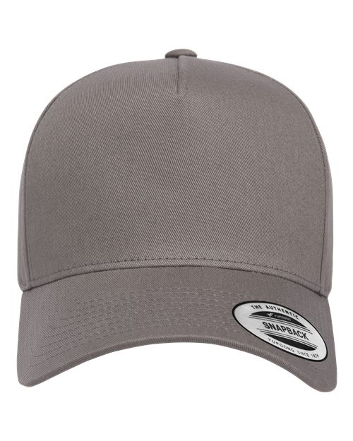 Load image into Gallery viewer, YP Classics 5079 Retro Cotton Blend Snapback Cap - Grey