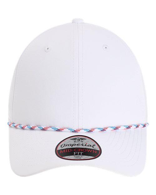 Load image into Gallery viewer, Imperial 7054 The Wingman Cap - White/ Blue/ Red/ White