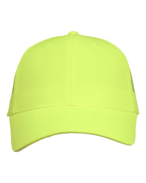 Load image into Gallery viewer, Valucap VC400 Mesh-Back Twill Trucker Cap - Neon Yellow