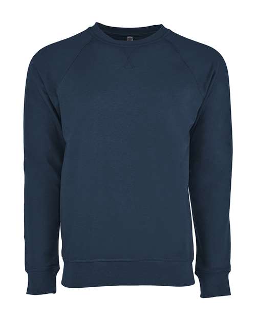 Load image into Gallery viewer, Unisex Laguna Raglan Crewneck Sweatshirt - Cool Blue