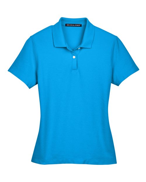 Load image into Gallery viewer, Devon & Jones DG150W Women's DRYTEC20™ Performance Polo - Ocean Blue