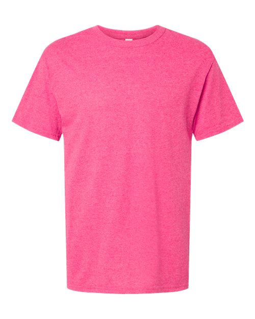Load image into Gallery viewer, M&O 4800 Men's Gold Soft Touch T-Shirt - Neon Pink