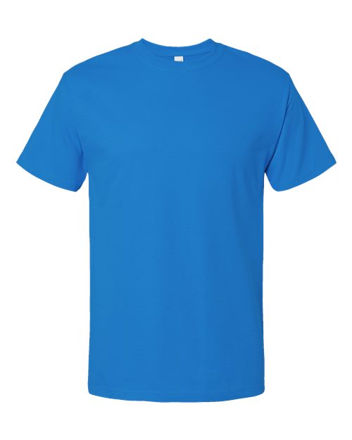 Load image into Gallery viewer, M&O 4800 Men's Gold Soft Touch T-Shirt - Ocean Blue