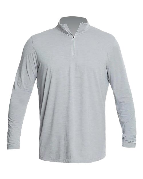 Load image into Gallery viewer, ANETIK MVQTRL9 Men's Low Pro Quarter-Zip Pullover - Alloy Heathered