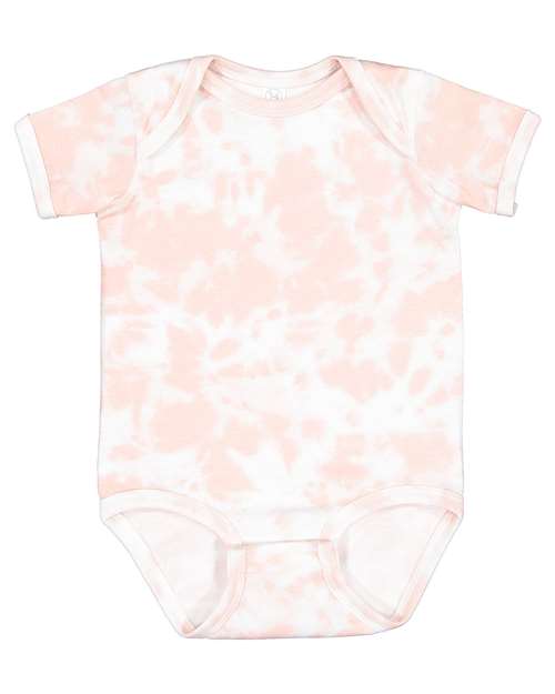 Load image into Gallery viewer, Infant Fine Jersey Bodysuit - Extended Colors - Rose Tie Dye