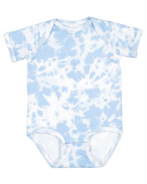 Load image into Gallery viewer, Infant Fine Jersey Bodysuit - Extended Colors - Sky Tie Dye