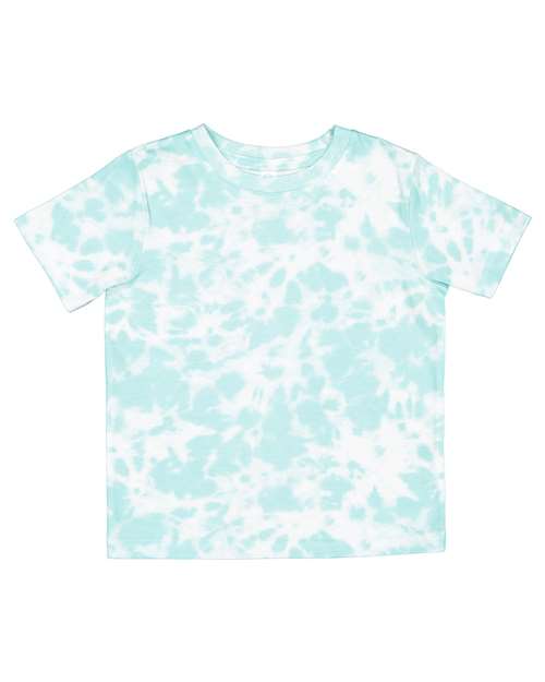 Load image into Gallery viewer, Toddler Fine Jersey Tee - Extended Colors - Island Tie Dye