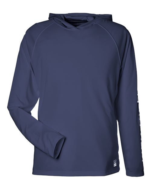Load image into Gallery viewer, HUK H12L010 Men's LoPro Pursuit Long Sleeve Hooded T-Shirt - Naval Academy