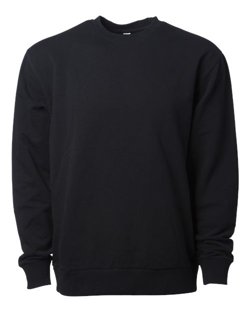 Load image into Gallery viewer, Lux Heavyweight Modal Crewneck Sweatshirt - Black