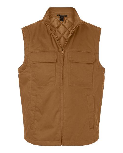 Load image into Gallery viewer, Harriton M723 Unisex ClimaBloc® Station Vest - Duck Brown