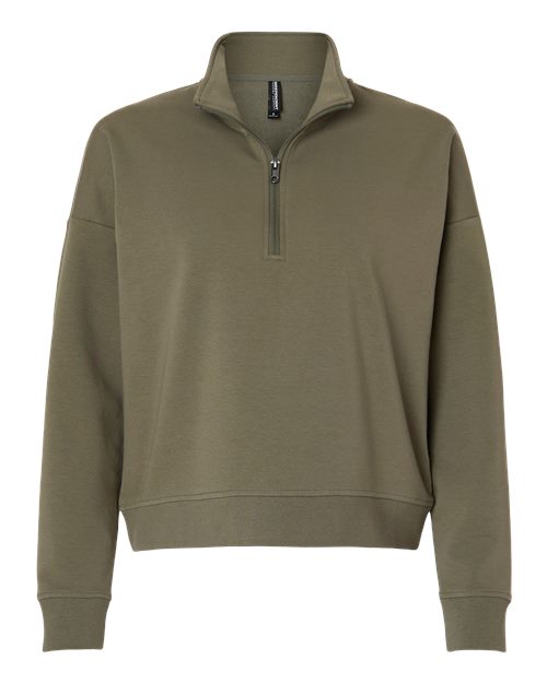 Load image into Gallery viewer, Women's Perform Quarter-Zip Pullover - Pine