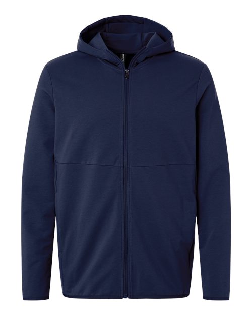 Load image into Gallery viewer, Unisex Perform Full-Zip Hooded Sweatshirt - Classic Navy