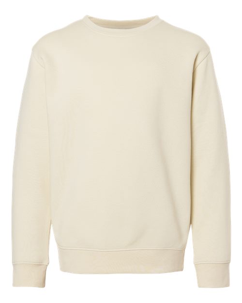 Load image into Gallery viewer, LAT 2225 Youth Crewneck Sweatshirt - Natural