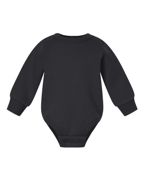 Load image into Gallery viewer, Infant Fleece Bodysuit - Black