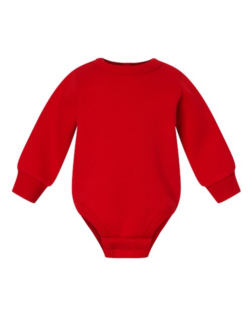Load image into Gallery viewer, Infant Fleece Bodysuit - Red
