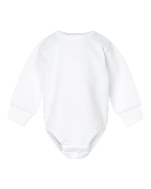 Load image into Gallery viewer, Infant Fleece Bodysuit - White