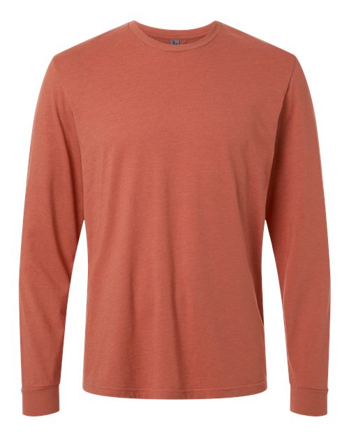 Load image into Gallery viewer, Unisex CVC Long Sleeve T-Shirt - Heather Redwood