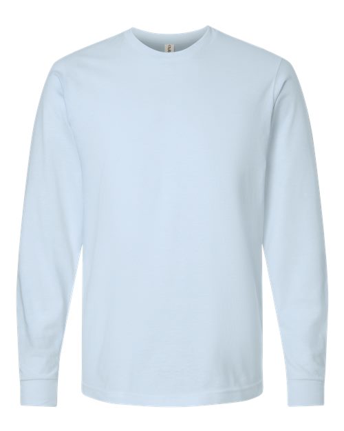 Load image into Gallery viewer, Unisex Fine Jersey Long Sleeve T-Shirt - Baby Blue
