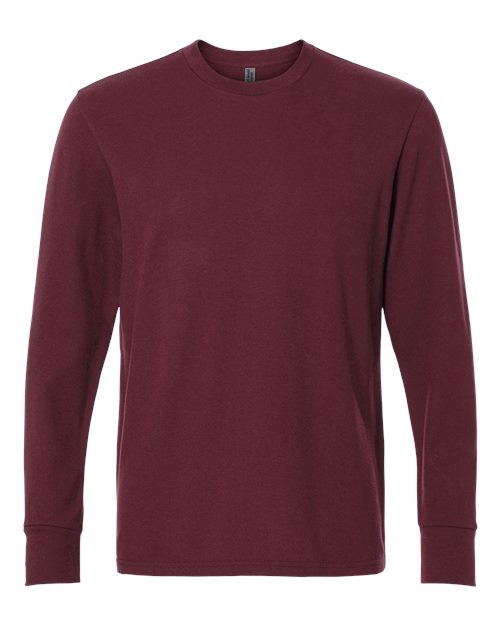 Load image into Gallery viewer, Unisex Ideal Thermal Long Sleeve T-Shirt - Maroon