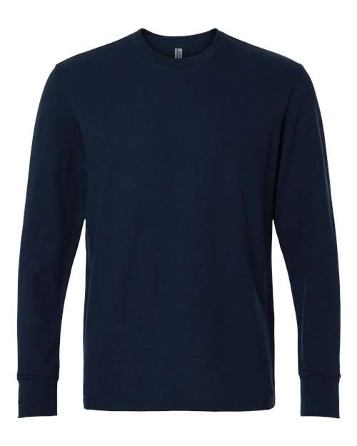 Load image into Gallery viewer, Unisex Ideal Thermal Long Sleeve T-Shirt - Midnight Navy