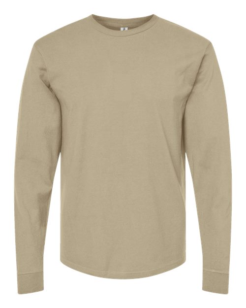 Load image into Gallery viewer, Unisex Heavyweight Jersey Long Sleeve T-Shirt - Sand