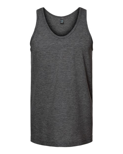 Load image into Gallery viewer, Unisex Fine Jersey Tank Top - Heather Charcoal
