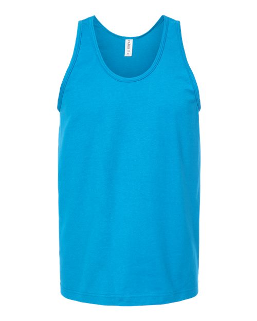 Load image into Gallery viewer, Unisex Fine Jersey Tank Top - Turquoise
