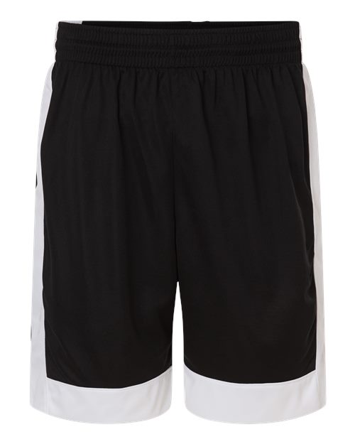Load image into Gallery viewer, Augusta Sportswear 6889 Unisex Match-Up Basketball Shorts - Black/ White