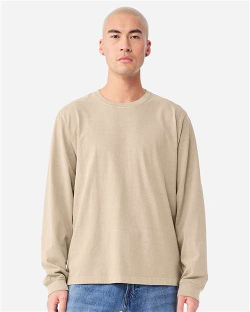 Load image into Gallery viewer, Unisex Heavyweight Garment-Dyed Long Sleeve Tee — product photo 2