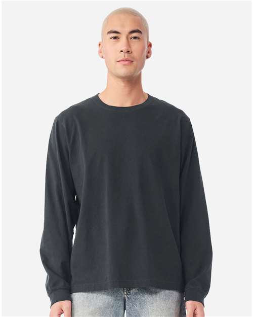 Load image into Gallery viewer, Unisex Heavyweight Garment-Dyed Long Sleeve Tee — product photo 5