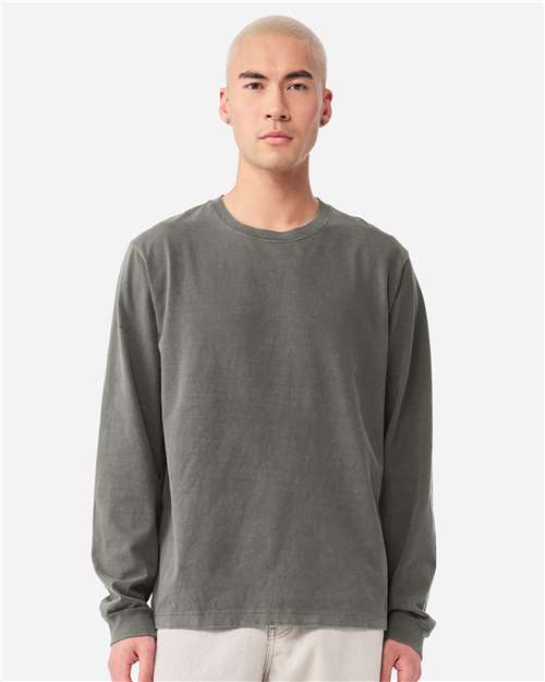 Load image into Gallery viewer, Unisex Heavyweight Garment-Dyed Long Sleeve Tee — product photo 6