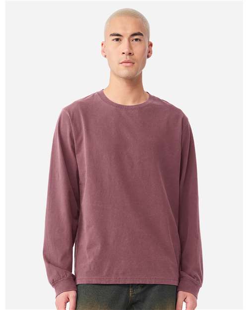Load image into Gallery viewer, Unisex Heavyweight Garment-Dyed Long Sleeve Tee — product photo 9