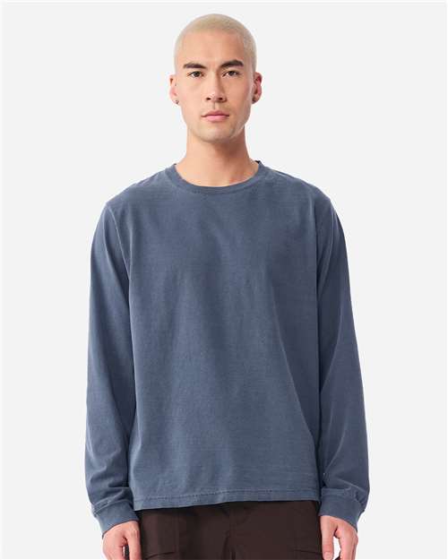 Load image into Gallery viewer, Unisex Heavyweight Garment-Dyed Long Sleeve Tee — product photo 10