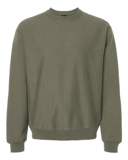 Load image into Gallery viewer, Unisex Beefy® Sweats Premium Heavyweight Crewneck Sweatshirt - Fatigue Green