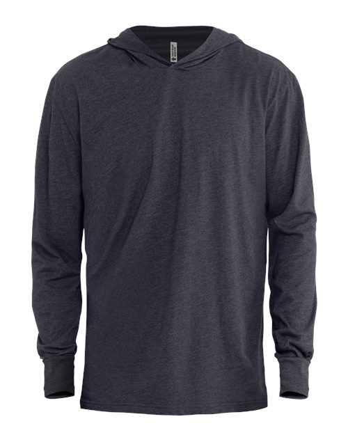 Load image into Gallery viewer, Unisex CVC Hoodie Long Sleeve T-Shirt - Charcoal