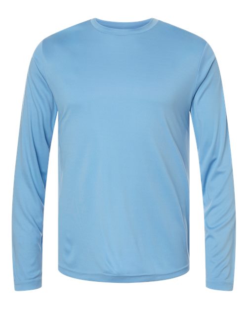 Load image into Gallery viewer, CORE365 CE10L Unisex Capital Long Sleeve Performance T-Shirt - Columbia Blue
