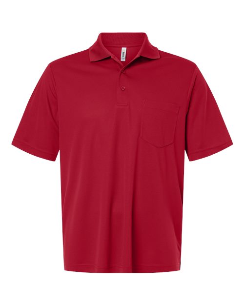 Load image into Gallery viewer, CORE365 CE108P Men's Nova Performance Pique Pocket Polo - Classic Red