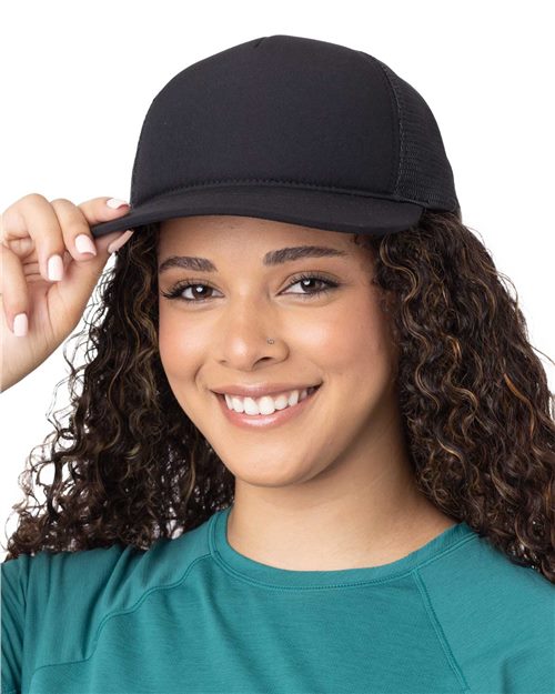 Load image into Gallery viewer, Big Accessories BA708 Bend Foam Trucker Cap