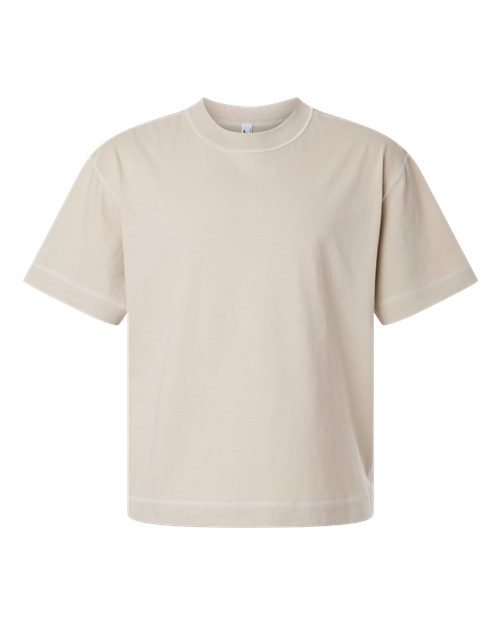 Load image into Gallery viewer, Unisex Heavyweight Cotton Mid-Length Tee - Bone