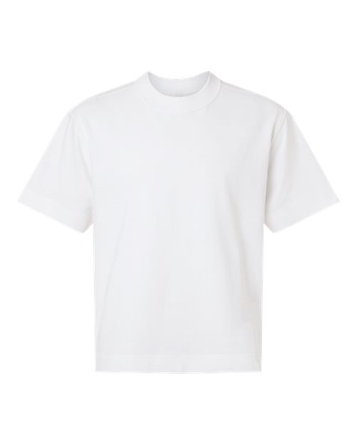 Load image into Gallery viewer, Unisex Heavyweight Cotton Mid-Length Tee - White