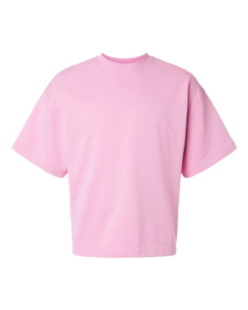 Load image into Gallery viewer, Unisex French Terry Ex Crew Top - Powder Pink